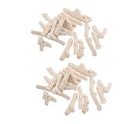 COLLBATH 2 Paquets Pierres Naturelles pour Aquarium Gravier de Fond pour Paysage sous-Marin Pierre Filtrante pour Bassins et Contrôle Ph Décorations pour Réservoirs de Poissons