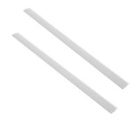 COLLBATH 2 Pièces Bandes de Rechange pour Bord de Pelle à Poussière Strips Plastique Flexibles Protection pour Balayette et Pelle Remplacement Pratique et Coupe Ajustable Outil de Nettoyage