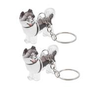 COLLBATH 2 pièces Boîte Porte Clés Transparente pour Poils de Chien Coffret Commémoratif Élégant et Robuste pour Rangement de Poils Danimaux Pendentif Décoratif pour Sacs Clés Sacs à Dos