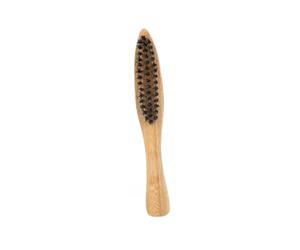 COLLBATH 2 pièces Brosse à Barbe Portable Manche Long pour Hommes Brosse Démêlante Visage pour Coiffage et Nettoyage Accessoire Soin Barbe et Application Huile