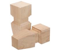 COLLBATH 2 Pièces Canapé Bois Massif de Meubles Rétro Solides et Robustes pour Canapé Chaise Banc Commode Lit Remplacement avec Protection Antidérapante du Sol