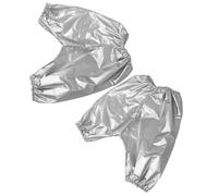 COLLBATH 2 Pièces Culotte Adulte Imperméable en Pvc Couverture Étendue pour Hommes et Seniors, Port Nocturne Réunions Importantes