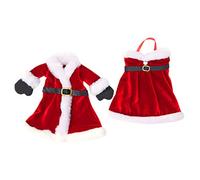 COLLBATH 2 Pièces Décoration De Bouteille De Vin Couverture De Bouteille De Vin Ornement Couverture De De Noël e De De De Couvre Manchon