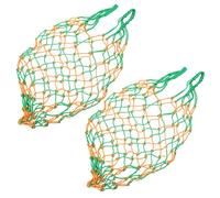 COLLBATH 2 Pièces Filet à Foin pour Chevaux et Chèvres Capacité Large Suspendu Résistant Aux Intempéries Alimentation Lente pour Ferme et Écurie pour Bétail