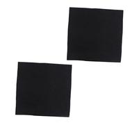 COLLBATH 2 Pièces Filtres en Coton pour Aquarium Kit De Pompe De Nettoyage D'Éponge D'Aquarium Ventilateur D'Extraction De Mastic pour Réservoir De Poissons d'eau Salée Support