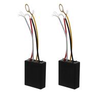 COLLBATH 2 Pièces Interrupteur Tactile Dimmer pour Lampe LED Module de Remplacement avec Contrôle Continu de Intensité Lumineuse Capteur Tactile pour Bureau et Éclairage Domestique