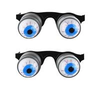 COLLBATH 2 Pièces Lunettes De Fête Laisser Tomber Les Globes Oculaires des Lunettes Faire La Fête Lunettes Drôles pour Animaux De Compagnie Lunettes Claires Chat Chien Lunettes Accessoire