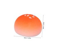 COLLBATH 2 Pièces Makeup Blender Sponge Set Dry Wet Dual Use Bread Shaped Cosmetic Puff For Smooth Application Ergonomic Grip Sensitive Skin Friendly