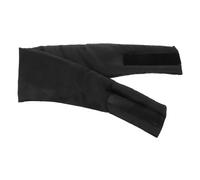 COLLBATH 2 Pièces Masque de Sommeil Soie Glacée Masque Yeux Noir Occultant Complet Couvrant Large Zone pour Relaxation et Voyage Confortable sans Pression Oreilles pour Siestes et