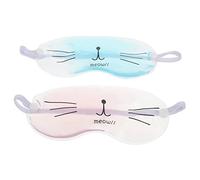 COLLBATH 2 Pièces Masques Rafraîchissants Pour Yeux Pochons Froids Réutilisables Coussinets De Gel Pour Soulager La Fatigue Oculaire