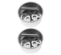 COLLBATH 2 Pièces Meatball Maker Tool Stainless Steel Manual Meat Ball Mold Press For Home Restaurant Cooking Uniform Shaping Quick Meatball Maker