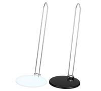 COLLBATH 2 Pièces Organisateur de Couvercles de Gobelets Empilable et Plastique Support Vertical Compact pour Cuisine Rangement et Pratique