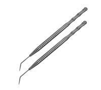 COLLBATH 2 pièces Outil de Lifting Cils Acier Inoxydable Baguette de Précision pour Rehaussement et Extension de Cils Accessoire Professionnel Polyvalent pour Maquillage et Soins