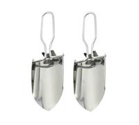 COLLBATH 2 pièces Pelle de Jardin Acier Inoxydable Mini Outils de Plantation Légers pour Pot et Jardin