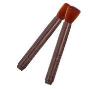 COLLBATH 2 pièces Pinceaux de Nettoyage Laine pour Violon et Erhu Brosse Massif pour Élimination Poussière sur Instruments à Cordes