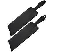 COLLBATH 2 Pièces Planche de Coloration Cheveux Outil Coiffure Professionnel Plastique pour Salons Double Surface Texturée et Ergonomique et Confortable pour Balayage et Mèches