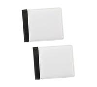 COLLBATH 2 Pièces Portefeuille De Transfert De Chaleur Petit Portefeuille Bijoux Femme Portefeuille Feuille Crédit pour Air Femme Carte Grunge Portefeuille Hommes Poche Organisateur