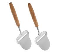 COLLBATH 2 Pièces Râpe à Fromage Acier Inoxydable Lame Tranchante Manche Râpe Fine Polyvalente pour Cuisine Chocolat et Agrumes Outil Antidérapant pour Préparation de Pâtisserie