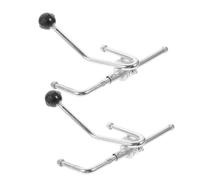 COLLBATH 2 Pièces Repose Jambes Support Réglable Élévateur Confort Facile à Installer Accessoires Fauteuils