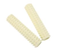 COLLBATH 2 Pièces Rouleau de Massage pour Pieds de Fauteuil de Massage Blanc en Plastique Installation Facile pour Usage Domestique un Cadre Calme