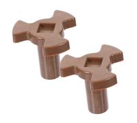 COLLBATH 2 pièces Support Plateau Tournant Micro-ondes Y Coupleur Forme de Y Remplace Arbre Plateau Tournant Four Robuste et Compatible Multi-modèles