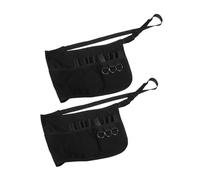 COLLBATH 2 pièces Tablier de Coiffeur Professionnel avec Rangement Multi-poches Résistant Tablier de Travail Polyvalent pour Coiffeurs Maquilleurs et Barbiers Organiseur Accessoires