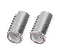 COLLBATH 2 rouleaux Aluminium Coiffure Outil Professionnel pour Coloration Mèches et Permanente Salon Aluminium à Déchirement Facile pour Soin et Mise Forme des Cheveux