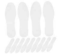 COLLBATH 20 paires Semelles Intérieures Jetables Respirantes Papier Semelles Fines Ajustables pour Chaussures Homme Femme Protection Confortable et Absorption Transpiration