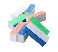 COLLBATH 20 pièces Bloc Polissage Ongles Tampon Poncer Ongles Faces Texturées Manucure et Faux Outil Nail Buffer pour Salon et Usage à Domicile