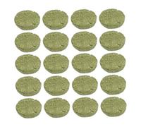 COLLBATH 20 Pièces Gâteau d'herbe Molaire pour Animaux De Compagnie Friandises pour Lapin Fournitures pour Animaux De Compagnie Biscuit d'herbe De Lapin Collations De Lapin Biscuits