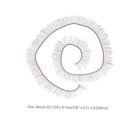 COLLBATH 20 pièces Lot de Faux Cils pour Poupées DIY Cils Amigurumi Naturels et Réalistes Noir Marron Accessoires pour Fabrication de Poupées Fibres Ultra Fines et Confortables
