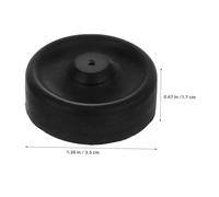 COLLBATH 20 Pièces Membranes de Rechange en Silicone pour Pompe à Air Aquarium Diaphragmes Caoutchouc Grand Format 24,5 MM Kit 20 Pièces pour Réparation Pompe à Oxygène Accessoires et