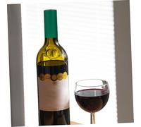 COLLBATH 200 Pièces Caps Thermorétractables pour Bouteilles de Vin Vertes Bouchons Jetables pour Scellement Rapide et Protection Anti-poussière Adaptés Bouchons pour Vin Maison