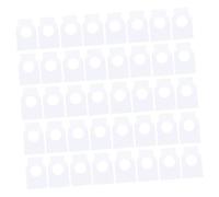 COLLBATH 200 pièces Lot de Étiquettes Vin Réutilisables Double Face PVC Épais Étiquettes Vierges pour Bouteilles à Décorer et Personnaliser Marquage Effaçable pour Gestion de Cave
