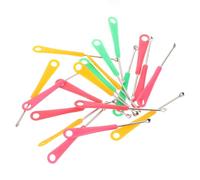 COLLBATH 200 pièces -oreilles Acier Inoxydable Antidérapant pour Soins Oreilles Outils de Nettoyage Du Cérumen Pratiques et Durables Accessoires de Désobstruction Couleur Couleur Aléatoire