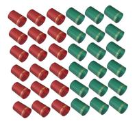 COLLBATH 200 Pièces Shrink Caps For Wine Bottles Heat Shrink Sealing Films Flexible Wine Bottle Caps With And Edges For Home And Winery Use