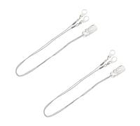 COLLBATH 2ensembles Cordon Pour Aides Auditives Clips De Protection Bte Pour Garçon Fille Et Seniors Silicone Durable