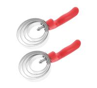 COLLBATH 2pcs Toothing Toooming Outils Pour Un Peigne De Curry Métallique À Usage Animal Pour Les Chevaux Brosse De Bétail De Poignée Confortable Avec Conception De Poils