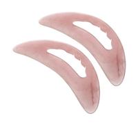COLLBATH 2Pièces Body Scraping Tool Set Resin Gua Sha Board For Muscle Relaxation And Exfoliation Portable Massage Scraper For Home And Travel