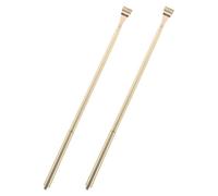 COLLBATH 2pièces Gratte-dos Cuivre pour Homme et Femme Outil de Massage Manuel Portable avec Manche Long et Design Vintage Élégant