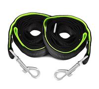 COLLBATH 2pièces Laisse Réfléchissante pour Chien De Nylon Conception Durable pour Entraînement Plein Air Convient Aux Chiens De Petite à Moyenne