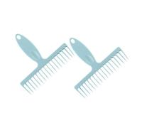 COLLBATH 2pièces Peigne à Cheveux Pour Épilation Outil De Nettoyage Pratique Avec Poignée Pour Éliminer Les Poils Animaux Et Nettoyer Les Balais Design Ergonomique Et
