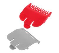 COLLBATH 2pièces Peignes De Guide Pour Tondeuse Cheveux Professionnel Accessoires De Coupe Réglables Avec Système De Blocage Lot De Peignes De Protection Durables Pour Coiffure Précise