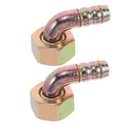 COLLBATH 2pièces Raccord De De Fileté Joint Coudé Pour Cuisinière Connecteur Adaptateur De