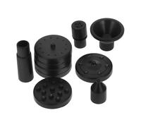 COLLBATH 3 ensembles Kit Buses de Fontaine Solaire Flottante Plastique pour Bain Oiseaux Pompe Solaire Stable pour Petits Bassins Jardins et Aquariums