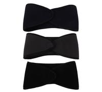 COLLBATH 3 Pièces Bandeau Oreilles Hiver Thermique et Ajustable Protection Anti-froid pour Hommes et Femmes Bandeau Fleece Léger pour Sports Extérieurs et Usage Quotidien
