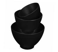 COLLBATH 3 Pièces Bol Silicone Souple pour Masque Facial DIY Grand Moyen Petit à Usure Usage Spa et Soin Peau