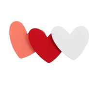 COLLBATH 3 Pièces Broches Coeur Émaillées Rétro Alliage de Zinc Pins de Revers pour Femmes Accessoires pour Vêtements Chapeaux Sacs et Fêtes Saint-valentin et Mariage