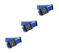 COLLBATH 3 Pièces Ceintures de Valise Ceintures de sécurité Ceinture Valise Sangles de Regroupement Attaches de Bagages Sangles de Bagages réglables Sangles de