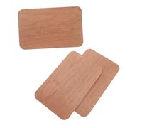 COLLBATH 3 Pièces crème hydratante pour accessoires humidor blocs de bois de cèdre pour humidificateurs Chips de cèdre en bois naturel Chips de cèdre rectangle Light Brown